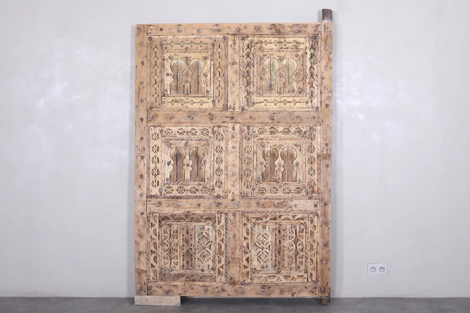 Vintage handmade moroccan berber door