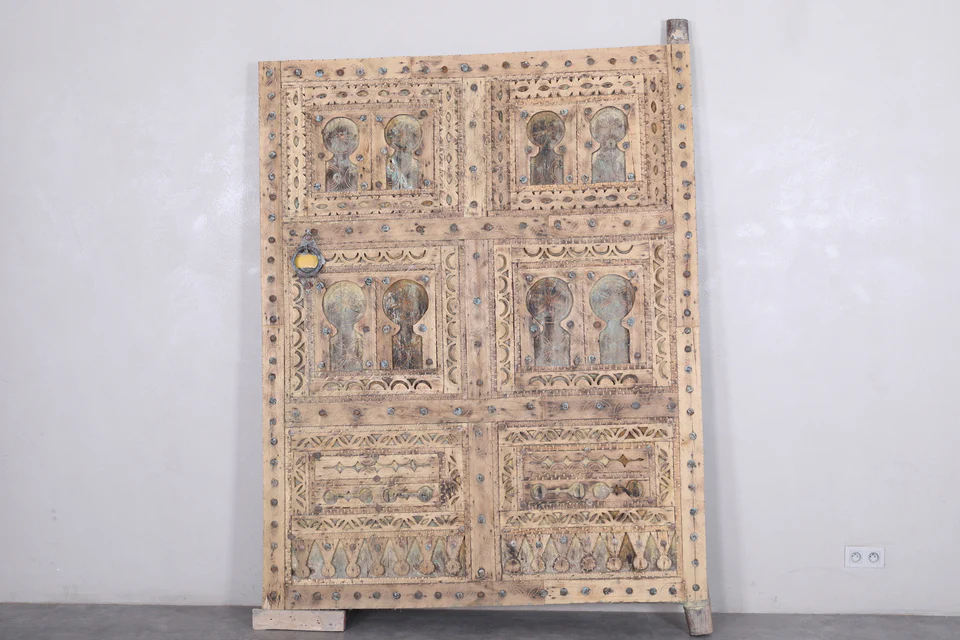 Vintage handmade moroccan berber door