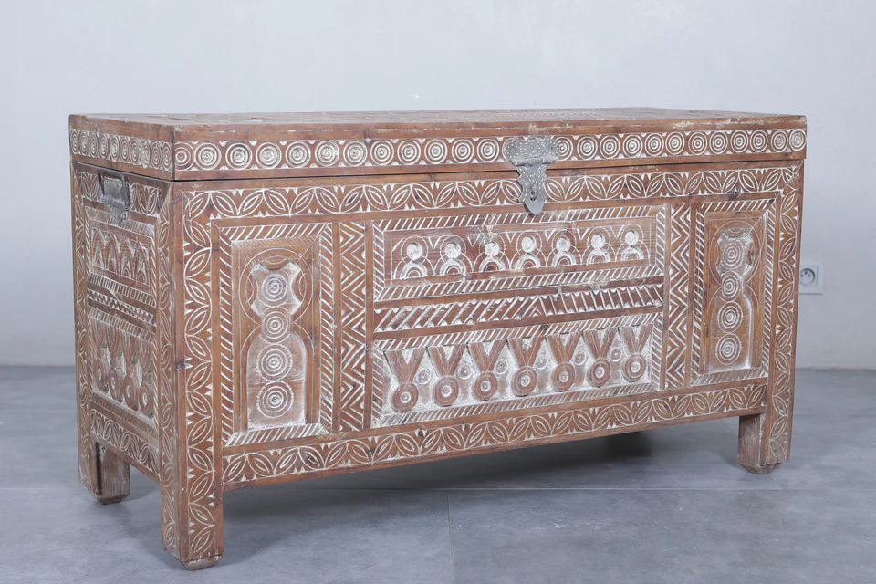 Vintage Moroccan chest